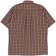 Former Vivian Check S/S Shirt - brown - reverse