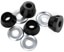 Independent Genuine Conical Cushions Skateboard Bushings (2 Truck Set) - black (hard) - set