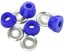 Independent Genuine Conical Cushions Skateboard Bushings (2 Truck Set) - blue (medium hard) - set