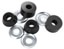 Independent Genuine Cylinder Cushions Skateboard Bushings (2 Truck Set) - black (hard) - set