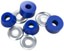 Independent Genuine Cylinder Cushions Skateboard Bushings (2 Truck Set) - blue (medium hard) - set