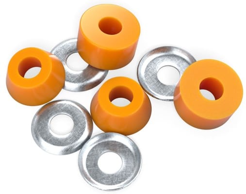 Independent Truck Co. 78a Bushings With Dimebag Axle, Kingpin Nuts & Speed Kit - White