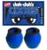 Shortys Doh Doh's Quad Pack Cones Skate Bushings (2 Truck Set) - blue