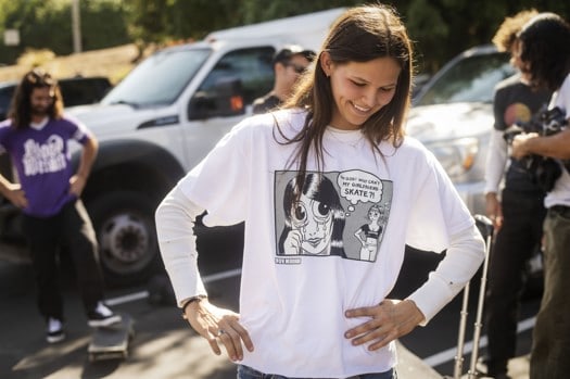 ★Thrasher x Toy Machine Girlfriend T-Shirt 関税込★ Thrasher Toy Machine Girlfriend T-Shirt - white | Tactics