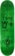 Turtle Island Mind Expansion Test Press 8.5 Skateboard Deck - green