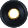 Pig Rough Terrain Cruiser Skateboard Wheels - black/yellow core (85a) - reverse