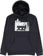 Hockey Hurt Temple Hoodie - navy
