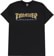 Thrasher Smile By Spanky T-Shirt - black