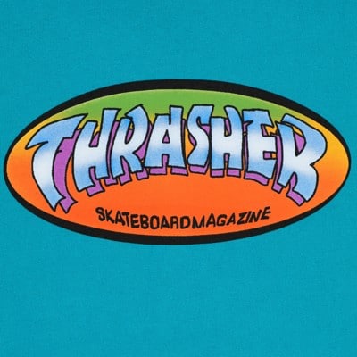 Thrasher Ninety-Five By Spanky T-Shirt - jade dome | Tactics