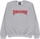 Thrasher Chains By Daniel Shepard Crew Sweatshirt - sport grey