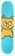 Meow Big Cat 7.0 Mini Skateboard Deck - teal