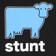 Stunt Big Cow T-Shirt - black - front detail