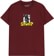 Stunt Guitar Hero T-Shirt - burgundy