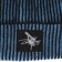 Thirtytwo Zeb Beanie - (zeb powell) black/blue - front detail