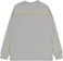 Helas Lines L/S T-Shirt - grey/pastel - reverse