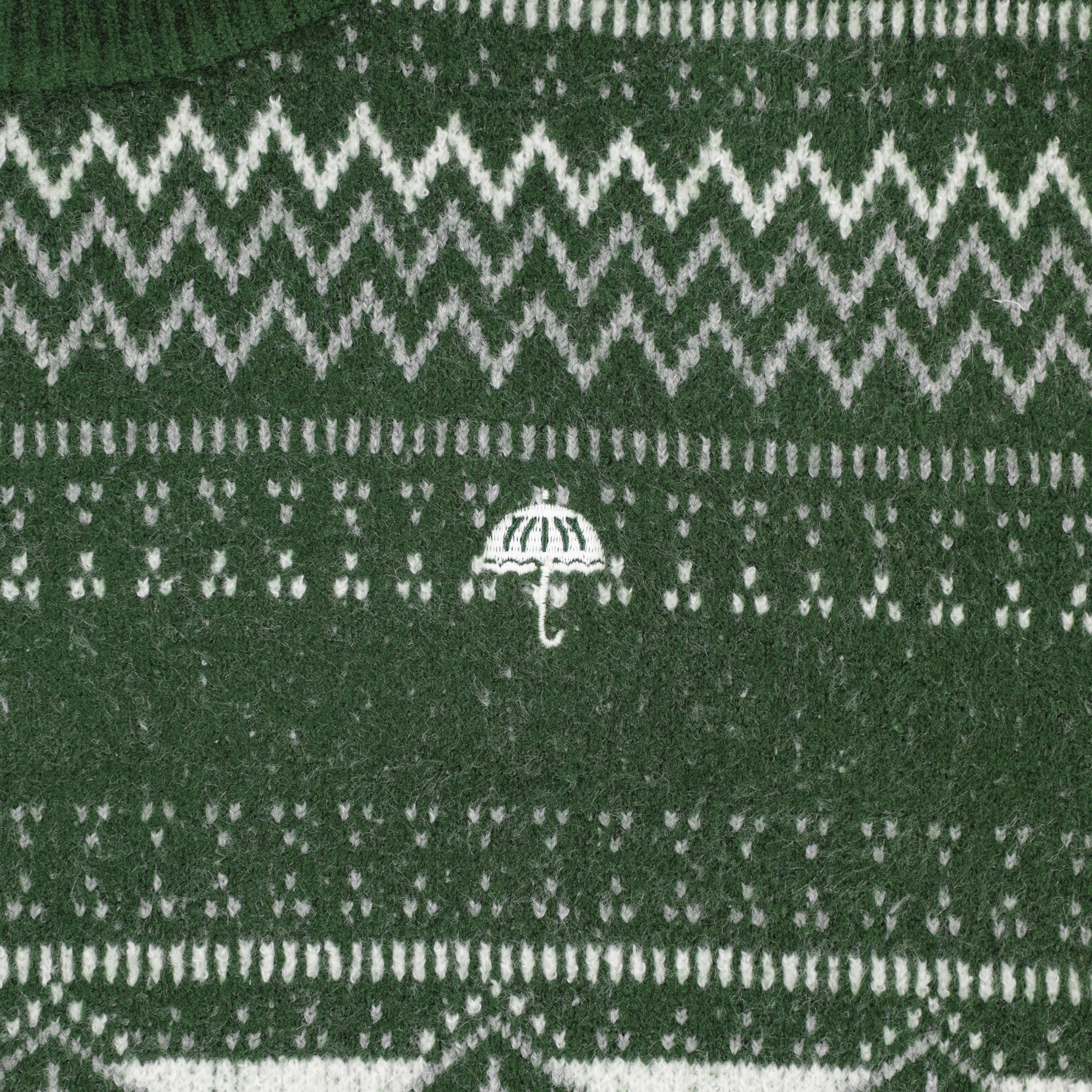 Helas Chalet Knit Sweater - green | Tactics