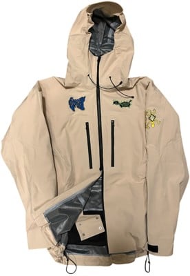 スノーボード LOGO QUILTING COLLAR JACKET KHAKI LOGO QUILTING COLLAR JACKET KHAKI スノーボード