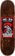Black Label Adams El Pollo Diablo 8.5 Skateboard Deck - brown