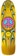 Black Label Lucero Street Thing 9.88 Skateboard Deck - yellow