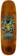 Black Label Lucero X2 9.5 Tugboat Skateboard Deck - brown