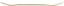 Black Label Reuter Lone Wolf 9.5 Custom Egg Skateboard Deck - side