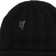 Lo-Res Chief Beanie - black - front detail