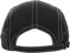 Helas Seams 5-Panel Hat - black - reverse