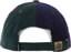 Helas Quadri Strapback Hat - beige/green/navy/red - reverse