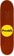 Chocolate Aikens McFetridge Drips 8.125 Skateboard Deck - top