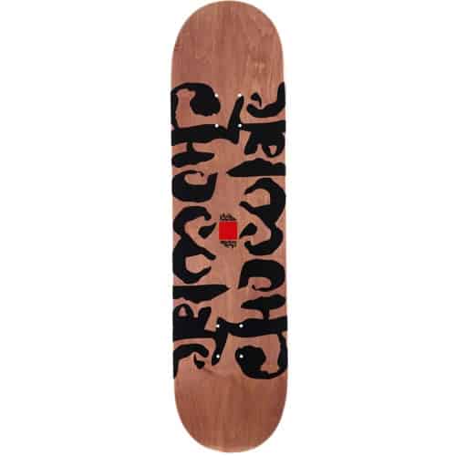 Chocolate Roberts Ink Blot 8.5 Twin Tip Shape Skateboard Deck