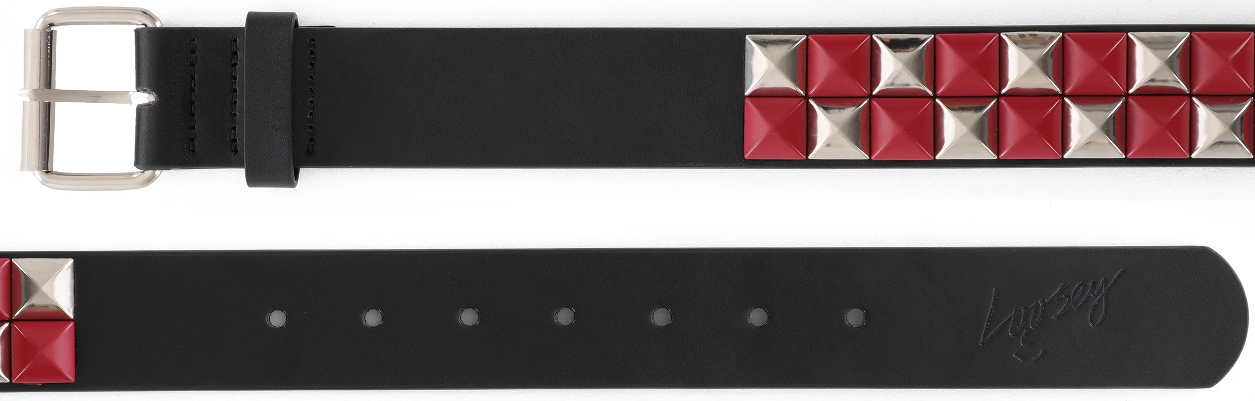ブランド通販サイト Loosey Stud Finder Belt - red checkered | Tactics トップス