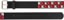 Loosey Stud Finder Belt - red checkered - detail