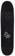 Chocolate Anderson Chocolate Kiss 8.25 Twin Tip Shape Skateboard Deck - top