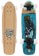 Sector 9 Bambino Moby 26.5" Complete Cruiser Skateboard - black trucks / white wheels