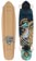 Sector 9 Strand Castaway 34.0" Complete Cruiser Skateboard - black trucks / white wheels