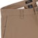RVCA The Weekend Stretch Pants - dark khaki - front detail