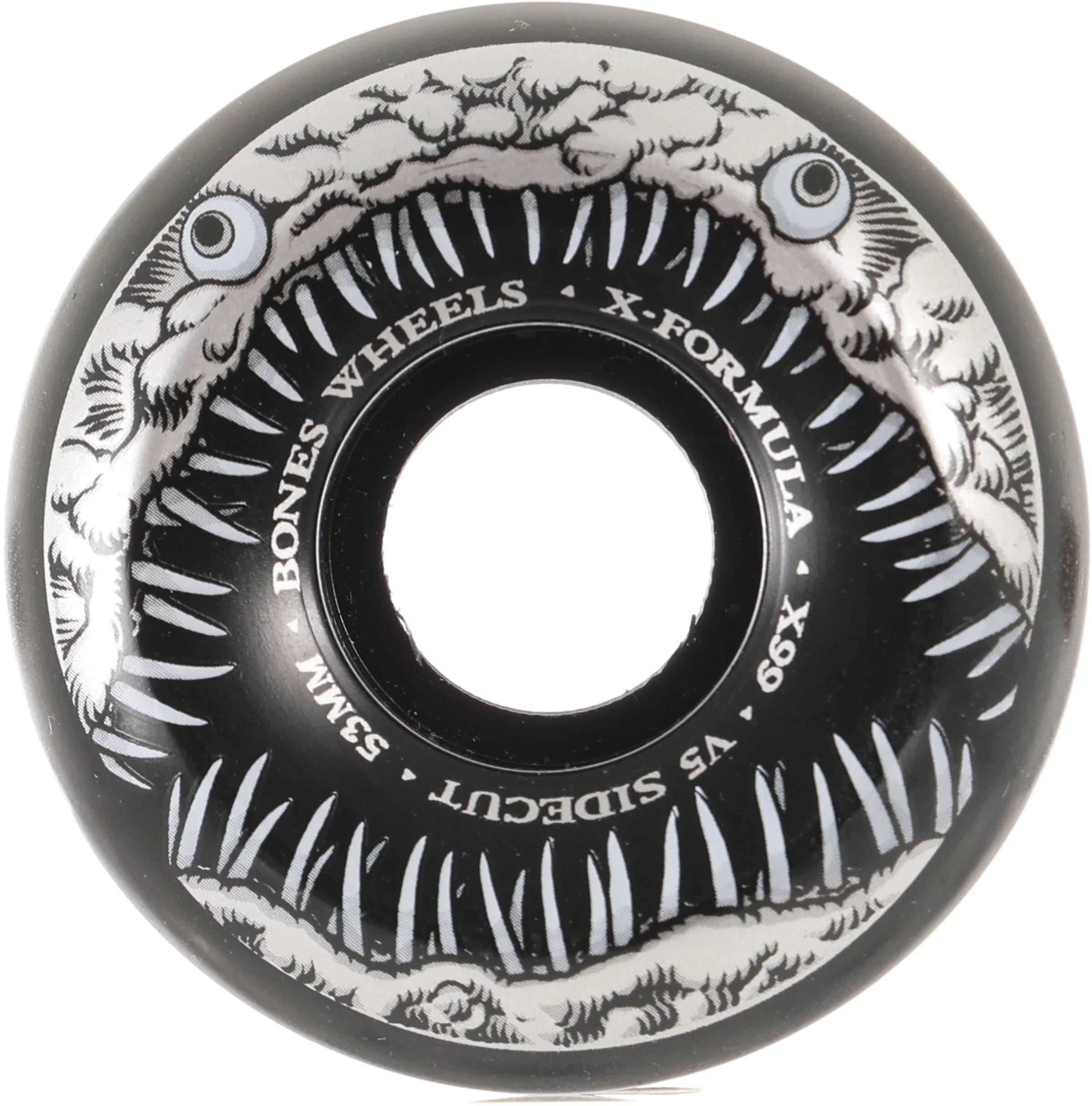 Bones X-Formula V5 Sidecut Skateboard Wheels - dark waters