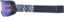 Volcom Garden 2 Goggles - (jamie lynn) artist series/blue chrome + yellow lens - side