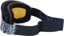 Volcom Odyssey Goggles - (jamie lynn) artist series/blue chrome + yellow lens - reverse