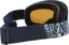 Volcom Odyssey Goggles - (jamie lynn) artist series/blue chrome + yellow lens - side