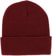 Fucking Awesome 3 Spiral Edge Stitch Beanie - burgundy heather - reverse