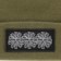 Fucking Awesome 3 Spiral Edge Stitch Beanie - winter moss - front detail