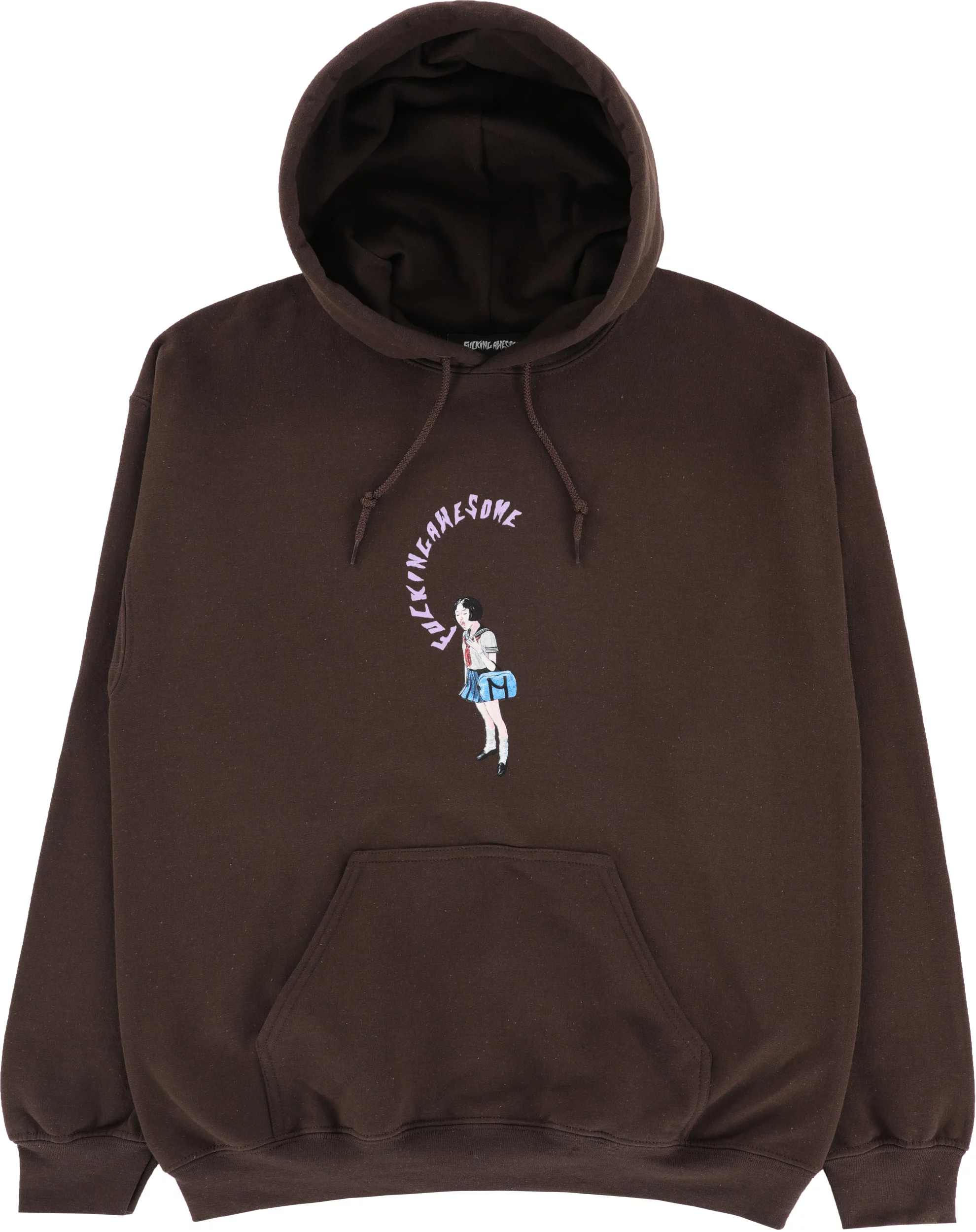 【FUCKING AWESOME】 MOUTH GIRL HOODIE FOREST GREEN fucking-awesome-mouth-girl-