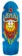 Santa Monica Airlines Humpston Dream Catcher 10.125 Skateboard Deck - blue stain