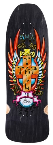 Santa Monica Airlines PC 9.5 Skateboard Deck - black stain | Tactics