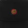 Santa Cruz Cruz Label Snapback Hat - black - front detail