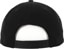 Santa Cruz Flame Ringed Dot Snapback Hat - black - reverse