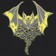 Creature Bat Relic T-Shirt - black - reverse detail