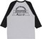 Independent Bar-Rier 3/4 Sleeve T-Shirt - sport grey/black - reverse