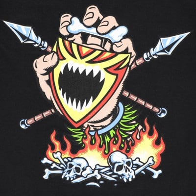 Santa Cruz Salba Screaming Witch Doctor T-Shirt - black